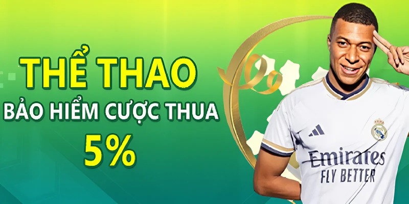 Cược thua tại sảnh thể thao nhận hoàn trả 5% lên đến 25.000K